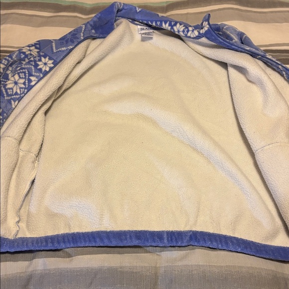Vintage Snowflake Fleece Jacket - Picture 8 of 9